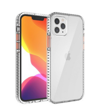 iPhone 12 Pro Max Compatible Case Cover With Ultra Clear Shockproof - Orange